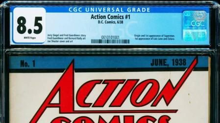 Vendido por 2,7 millones un original del primer cómic de Superman