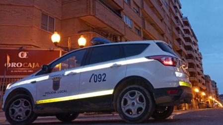 Herida una mujer en Tudela tras caerle un gato desde un primer piso