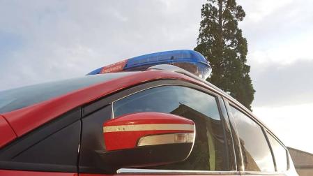 Heridos tres ciclistas en un accidente en la PA-30