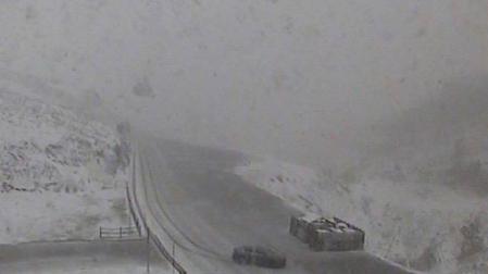 La cota de nieve bajará a 900 metros esta noche en Navarra