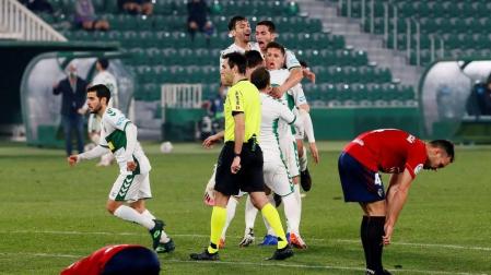 Guido Carrillo (Elche): "El punto nos deja un sabor agridulce"