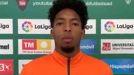 Mojica (Elche): "Iremos a Pamplona a sumar sí o sí"
