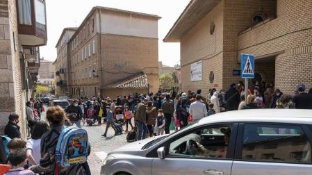 Ecologistas y Recicleta solicitan nuevos entornos escolares seguros en Tudela