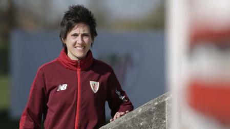La navarra Erika Vázquez, a un paso de ser la tercera jugadora que alcanza los 400 partidos con el Athletic