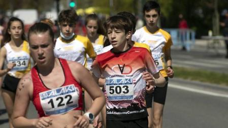 Jesús García Bragado ha ganado los 10 km marcha del II Gran Premio de Marcha Ciudadela de Pamplona.
