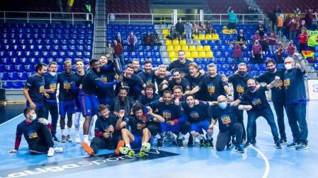 El Barça, invicto, se proclama campeón de la Liga Asobal