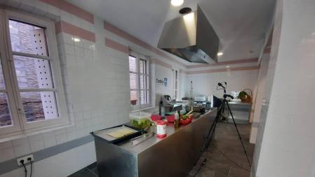 Nueva cocina del mercado de abastos de Tudela