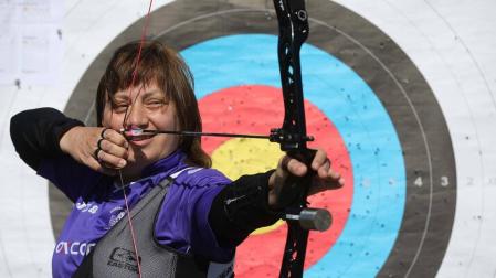 Judit Alberich, como una flecha por el cáncer