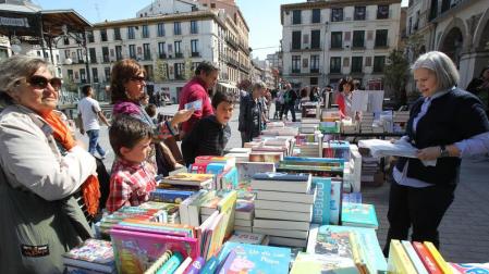 Tudela saca ejemplares a la calle para celebrar el D&iacute;a del Libro