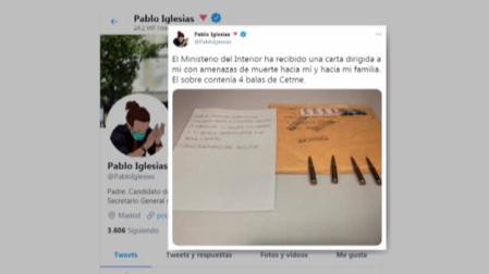 Amenazan de muerte a Marlaska, a Iglesias y a la directora de la Guardia Civil