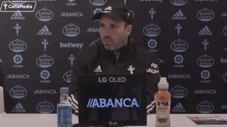 Coudet (Celta): "Osasuna es un equipo duro con un estilo muy definido"