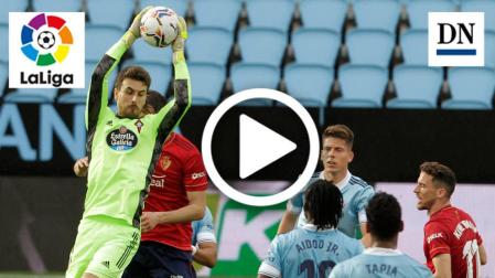 Resumen del Celta 2-1 Osasuna en vídeo