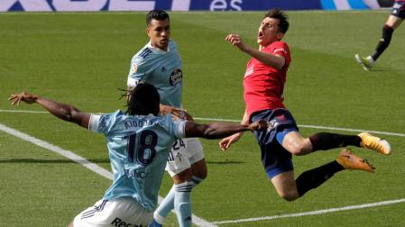 Celta-Osasuna en directo: sigue la narración minuto a minuto