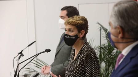 Chivite cree que suspender los Sanfermines ha sido "una decisión responsable"