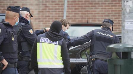 Detenidas seis personas en la Rochapea por los disturbios de noviembre