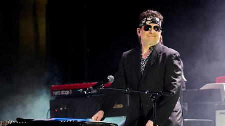El cantautor argentino Andrés Calamaro, en el Gran Teatre del Liceu de Barcelona.