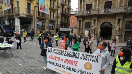 Unas 3.500 personas, afectadas por respirar amianto en Navarra