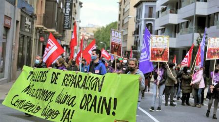 Los sindicatos sortean las restricciones para reivindicar el Primero de Mayo