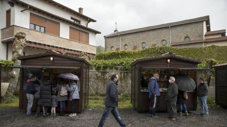 Artesanos del 1º de mayo en Lekunberri
