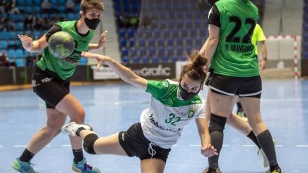 Final del play-off de Primera Nacional Femenino disputada en el Pabellón Anaitasuna