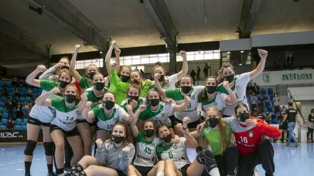 Final del play-off de Primera Nacional Femenino disputada en el Pabellón Anaitasuna