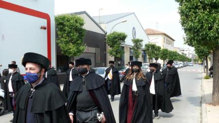 Patricia Trincado, primera mujer en la Cofradía de los Ballesteros