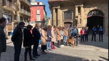 Presentación de la Unidad Canina de la Policía Municipal de Pamplona
