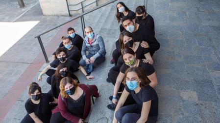 El grupo de teatro de la UPNA representa el jueves '¡Ay, muerte de mi vida!'