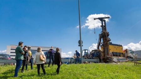 La UN realiza las pruebas de geotermia donde se ubicará el Museo de Ciencias