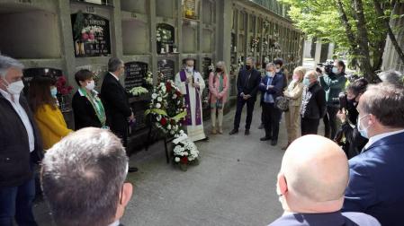 Pamplona recuerda a Tomás Caballero 23 años después de su asesinato