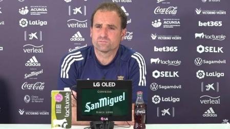 Arrasate: "Tenemos que intentar que los mejores jugadores navarros estén en Osasuna"
