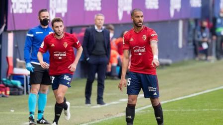 Jonas Ramalho, en su debut con Osasuna.