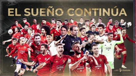 Osasuna es matemáticamente equipo de Primera una temporada más