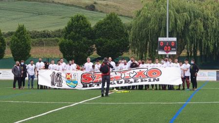 Emotivo homenaje en Osabidea para Santxo Lamberto