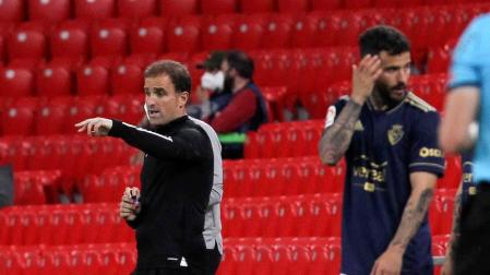 Arrasate: "Osasuna debe celebrar siempre la permanencia"