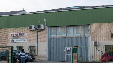 Imagen exterior de la fábrica de Defontaine de Viana.