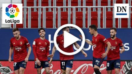Resumen del Osasuna 3-2 Cádiz en vídeo