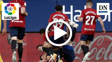 Resumen del Osasuna 3-2 Cádiz: gol de Budimir (2-0)