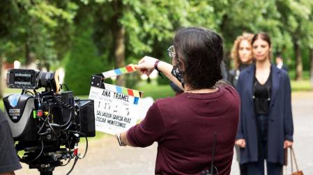 La serie 'Ana Tramel. El juego' se traslada a la Escuela Infantil Haurtzaro