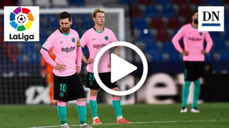 Resumen del Levante 3-3 Barcelona en vídeo