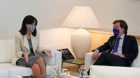 Bronca por el fin del estado de alarma entre Almeida y la delegada del Gobierno