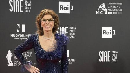 Sophia Loren gana el David de Donatello como mejor actriz a los 86 años