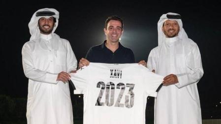 Xavi Hernández renueva dos temporadas con el Al Sadd