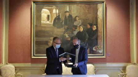 El futuro Civivox del Ensanche acogerá la colección permanente de Javier Ciga