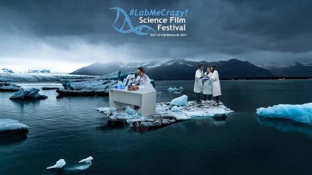 Cartel del #LabMeCrazy! Science Film Festival.