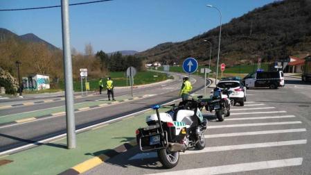 Campaña de tráfico en Navarra para reducir la siniestralidad de motocicletas