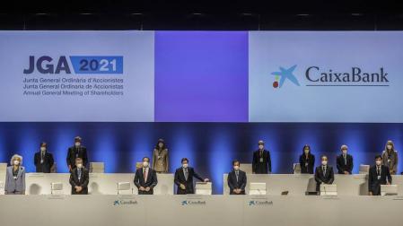 El gobierno vota en contra de la nueva política de retribuciones de CaixaBank