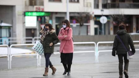Fin de semana frío en Navarra, con lluvia sobre todo en el norte