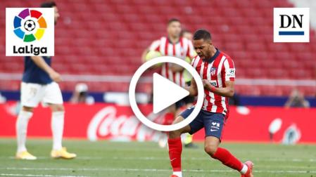 Resumen del Atlético 2-1 Osasuna en vídeo: gol de Lodi (1-1)
