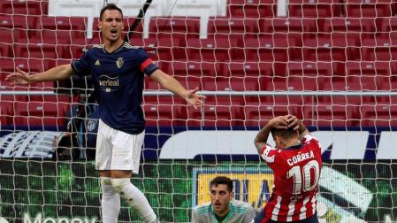Atlético-Osasuna en directo: sigue la narración minuto a minuto